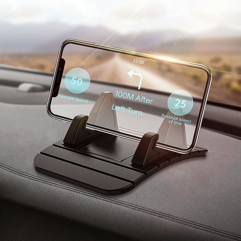 Car Phone Dashboard Holder Compact Anti-Slip Stand