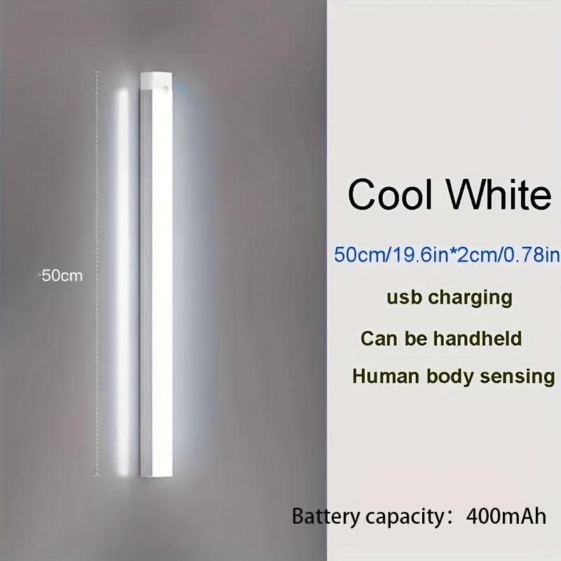 Wireless Motion-Activated LED Light Rechargeable Indoor Strip Light