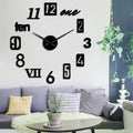 Modern Silent Home Wall Clock Decorative Design