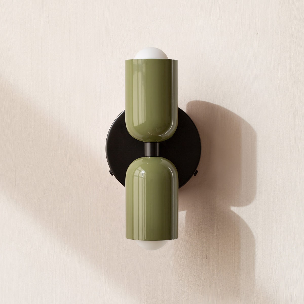 Wall Sconce Lighting with Adjustable Double Heads and Vintage Design