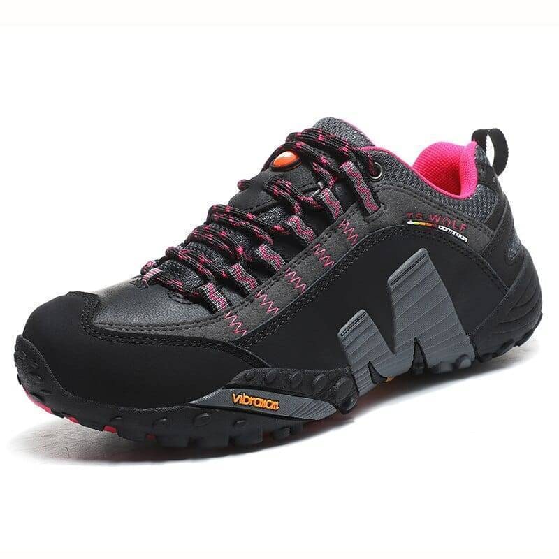 Men's Lightweight Waterproof Hiking Shoes with Lug Sole