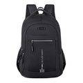 Travel Laptop Backpack Mens Leather Multi-Compartment with Padded Straps Waterproof