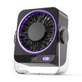 Compact Rechargeable Desk Fan for Home and Office